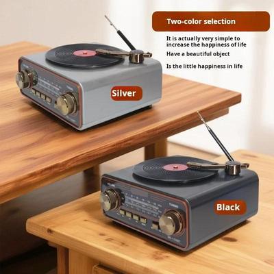 עיצוב יוקרתי רטרו עץ רדיו אלחוטי Bluetooth 5.0 תדרי FM/AM/SW סאבוופר נייד חיצוני שמע Bluetooth נגן TF/SD USB