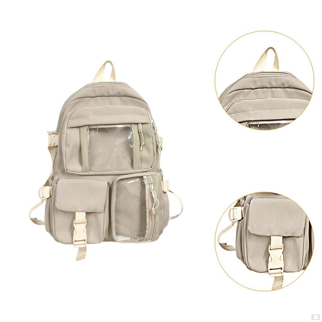 Backpack for Girls Fashion Cute Multiple Pockets Rucksack Casual Daypack