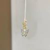 Sweet Super Fairy Ice Through Butterfly Flower Pendant Spring New Gentle and Fresh Temperament Butterfly Mobile Phone Chain Keychain
