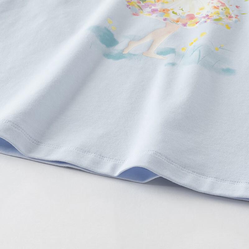 David & Bella Girls' Printed Short-Sleeve T-shirt