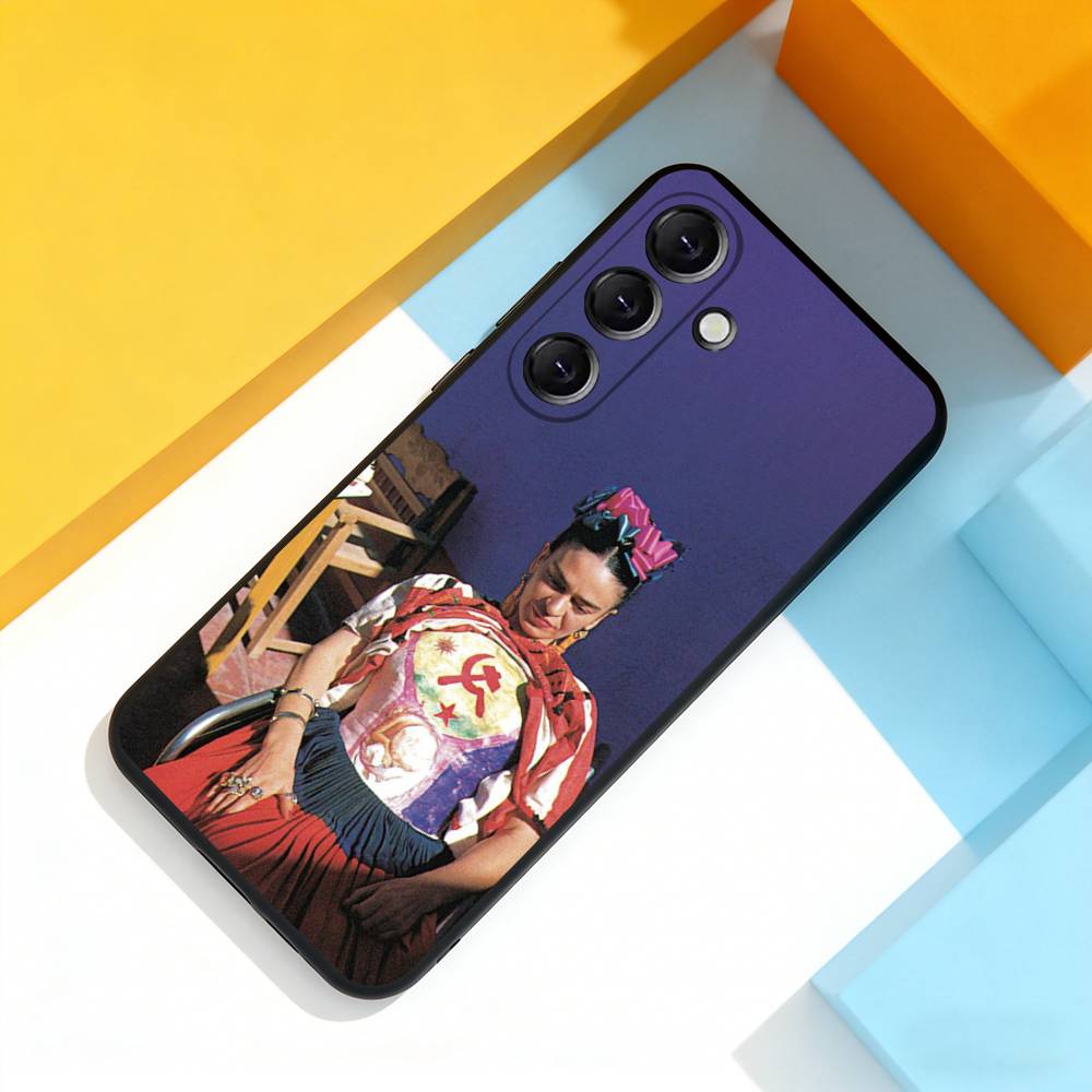 F-Fridas Art K-Kahlo Cool For Samsung Galaxy A 22,71,53,52,51,72,73,5G,Note,J7,8,9 Phone Case Soft Black Cover