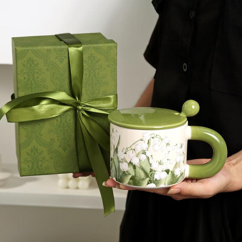 Premium Ceramic Coffee Mug Gift Set