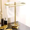 S Shaped Hand Towel Holder Dishcloth Rack, Headband Necklace Bangle Watch Organizer Standing