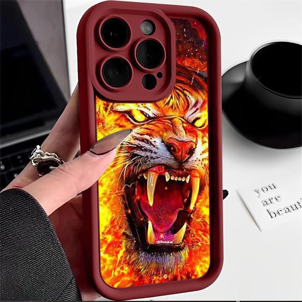 

LZ2 Bath fire rebirth тигр и лошадь силиконовый чехол для телефона Infinix Smart 9 Hot 40i Tecno Camon 20 Pro Moto G22 OnePlus Google противоударный задний чехол Tecno Spark 6 GO