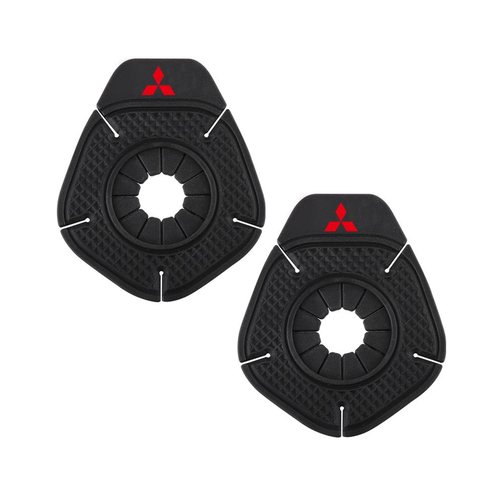 2 stuks Auto Ruitenwisser Beschermhoezen Auto Ruitenwisser Gat Afdekking Voor Mitsubishi Ralliart Lancer 10 Outlander Pajero Eclipse ASX