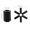Easy To Wipe ABS Foldable Placemat Heat Insulation Smooth Bowl Coaster Fashion Flexible Insulation Pad Kitchen