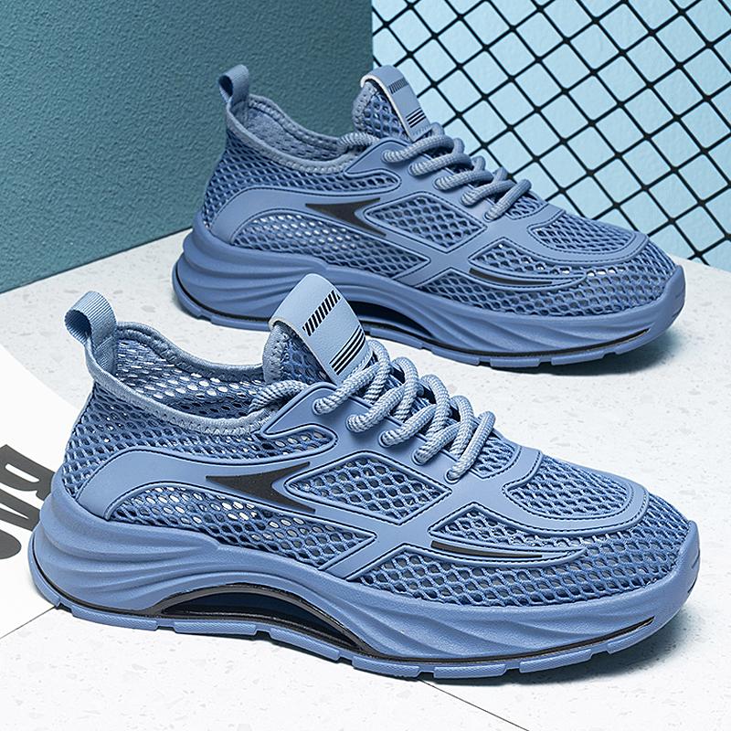 CYYTL Summer Mesh Shoes For Men Sneakers Casual Breathable Sports Outdoor Tennis Running Hiking Platform Luxury Designer Loafers