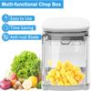 4 in 1 Vegetable Dicer Hand Press Fruit Slicer Kitchen Gadgets French Fries Cutter  Cooking