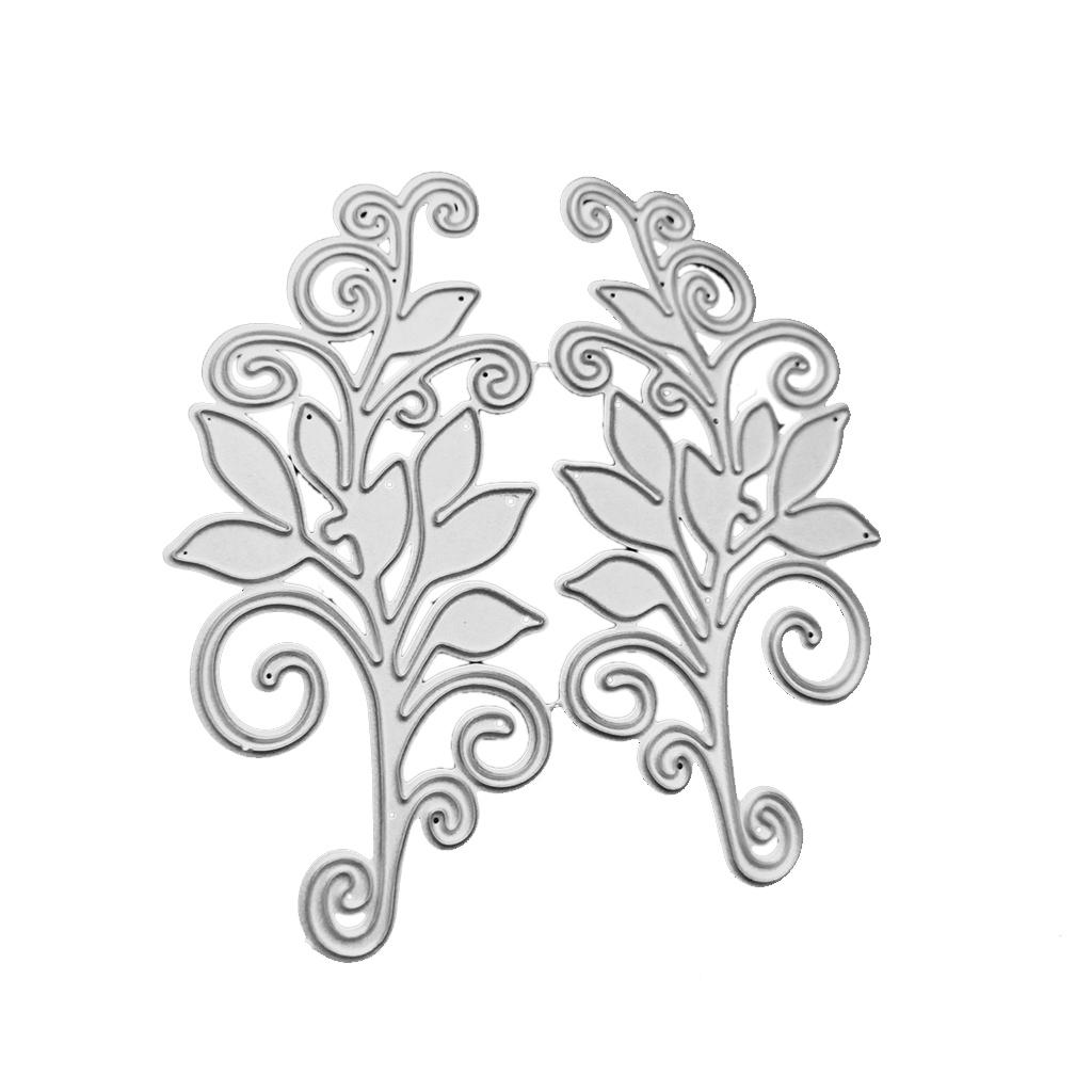 Listy Vyřezávání kovů Šablony DIY Scrapbooking Album Razítko Papír Karta Embossování Řemesla