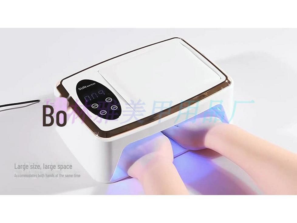 

Аппарат для светотерапии ногтей SUN MATE60 - 380 Вт с подушкой для рук и 90 светодиодами белый