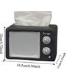 Anti Drop Vintage TV Tissue Storage Box Decorative Vintage TV Model Toy  Children/Kids