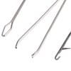Metal Sewing Loop Kit Blue Metal Tweezers Loop Turner Tool  Flexible Drawstring Threader
