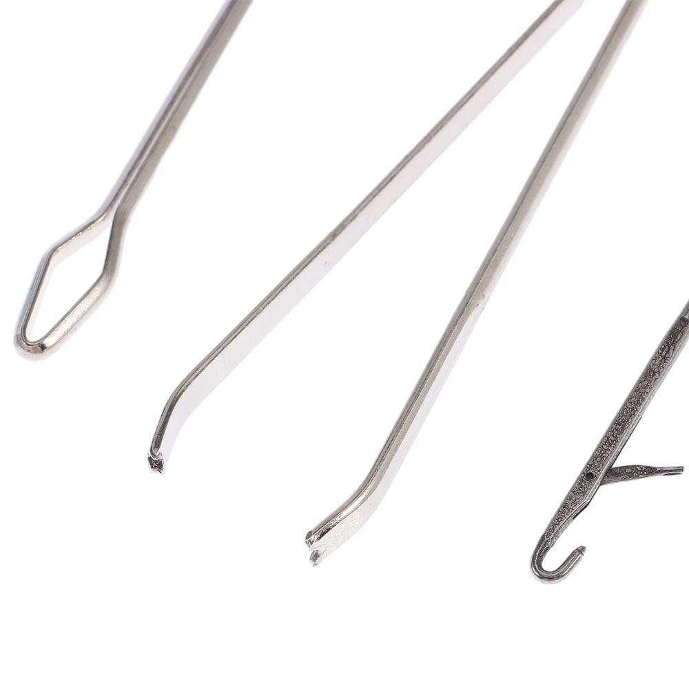 Metal Loop Turner Hook Blue Metal Tweezers Latch Sewing Loop Kit  Flexible Drawstring Threader