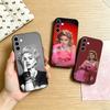 Singer M-Madonna Phone Case For Samsung Galaxy A73,A72,A71,A70,A53,A52,A51,Others Soft Black Cover