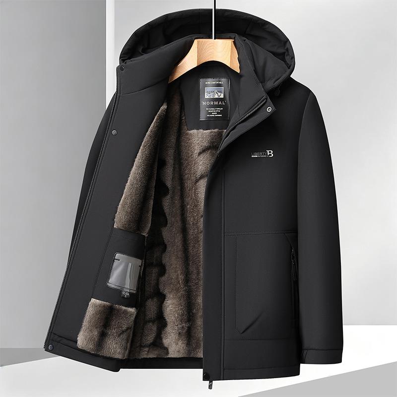 Men's Cotton Padded Jacket With Winter Warmth And Windproof Cotton Jacket, Loose Casual Jacket, Thick Jacket