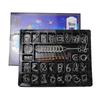 Nine-Piece Interlocking IQ Puzzle Set - Luban and Kongming Locks for Children's Education
