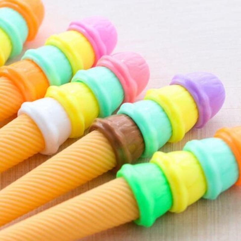 1 Piece Stationery Cute Sweet Ice Cream Lovely Candy Gel Pens School Officel Supplies Gift