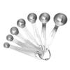7 PCS Stainless Steel Measuring Spoons Set Small Measuring Teaspoons Baking Tool for Dry Or Liquid