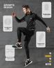Men's Quick-Dry Five-Piece Fitness Set: Casual Sport Outfit with Running Training Tights