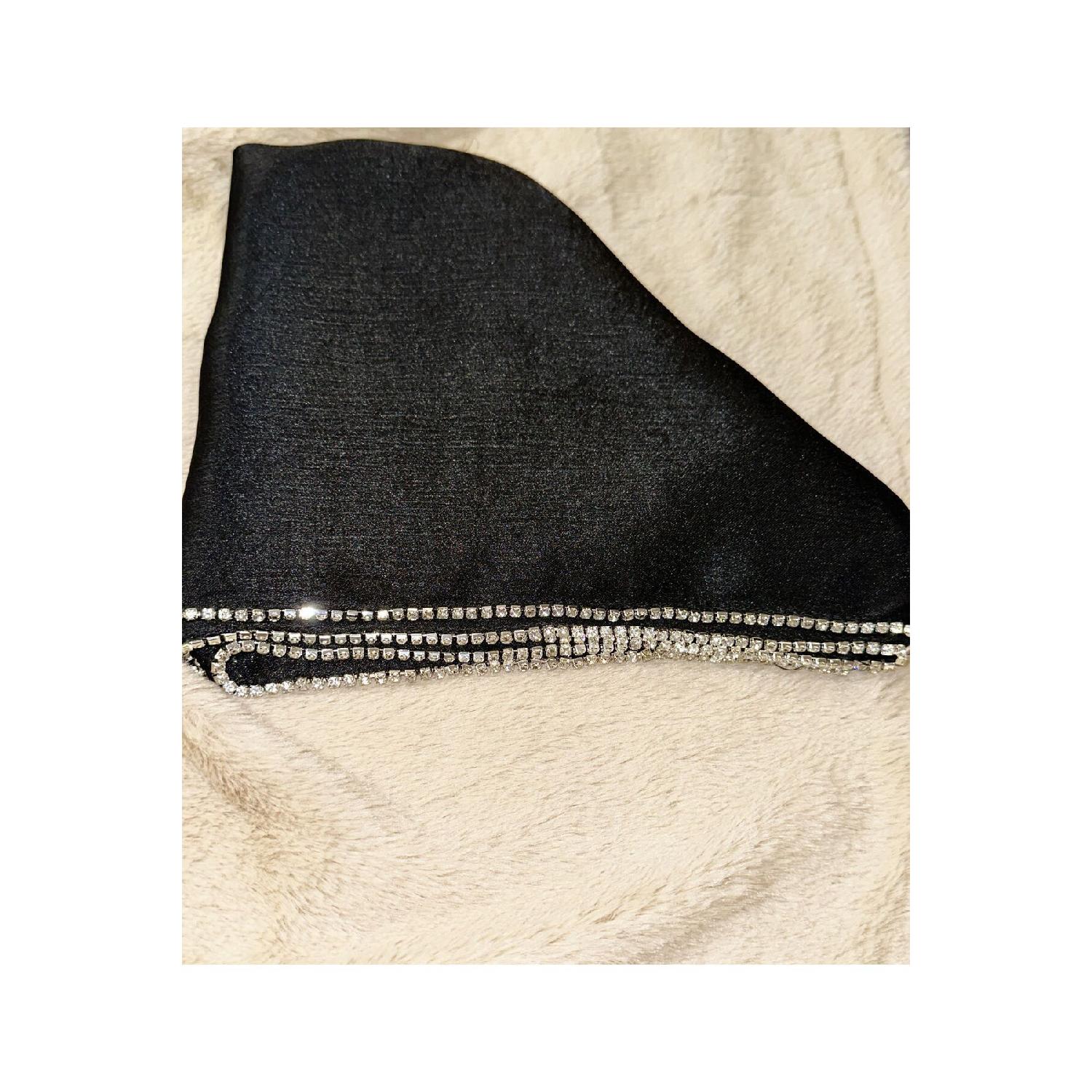 

Срібна шаль Cosie Black Stoned Special Design Janjan