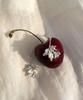 Persy Lily In Silver Earring