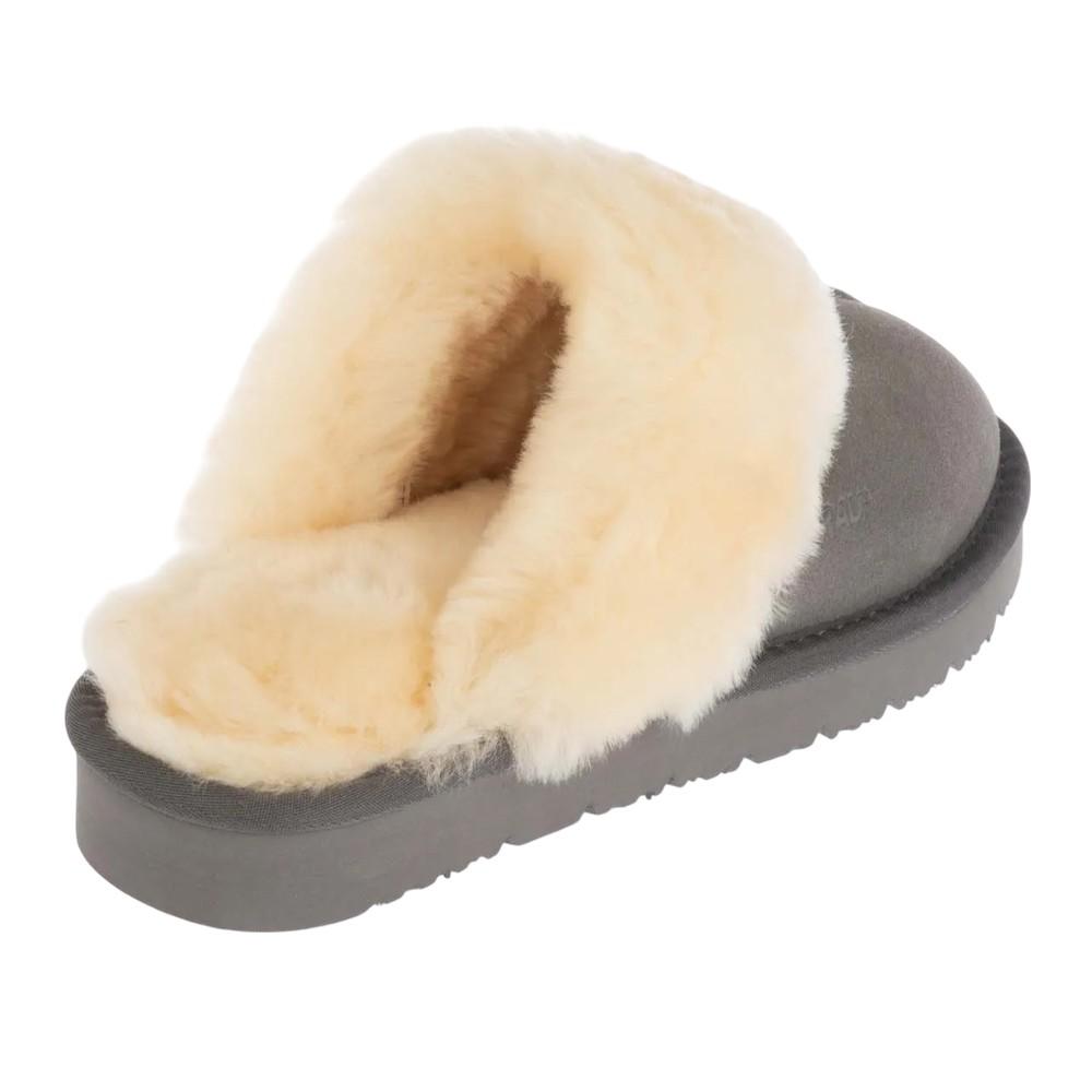 EverAu Womens/Ladies Raven Suede Slippers