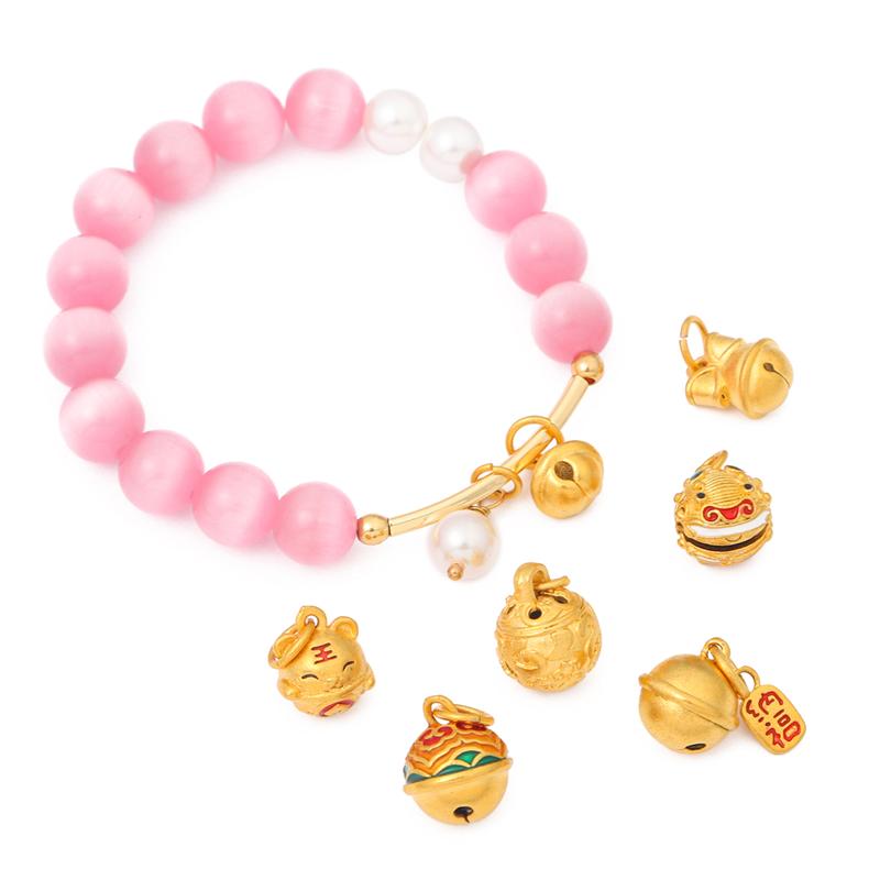 1Pc Enamel Color Sand Gold Copper Gold-plated Pendant For DIY Necklace Bracelet Earrings Jewelry Making Craft Accessories