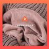 Knitted hat winter hat women's winter velvet warm wool hat men's ear protection scarf