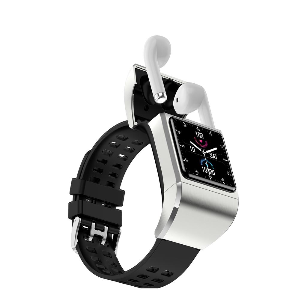 Rainbuvvy G36 Pro TWS Smartwatch 1.3inch HD Screen Realtek Bluetooth 5.0 IP67 Waterproof Watch Support Android 4.4 and Above