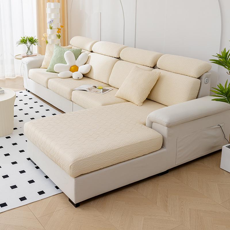 

Эластичный мелкозернистый водонепроницаемый чехол для дивана с защитой от кошачьих лап, полный комплект, летний чехол для сиденья дивана, универсальный чехол на четыре сезона 65-80cm*65-90cm*5-20cm