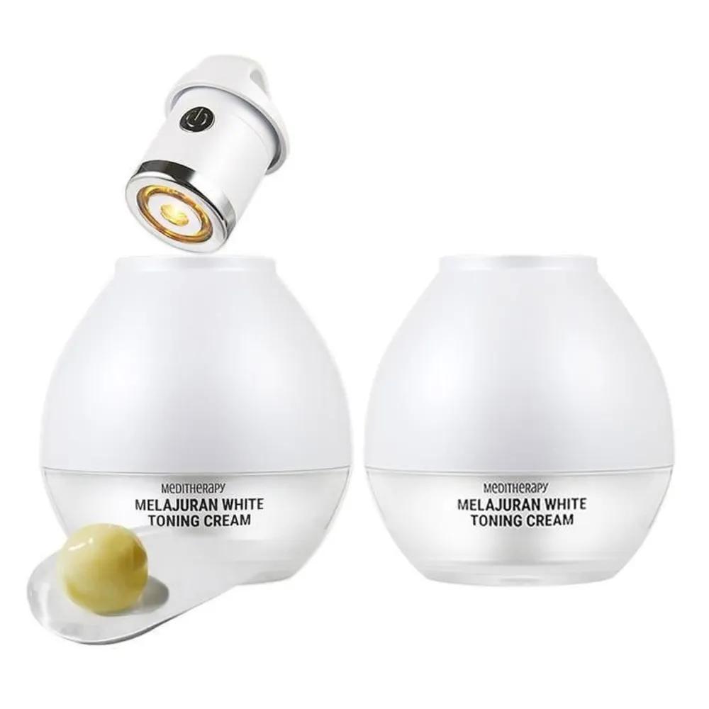 MEDITHERAPY Melageran White Toning Cream 50mL x 2 (+EMS Device x 1) Hydration Hydration Trouble