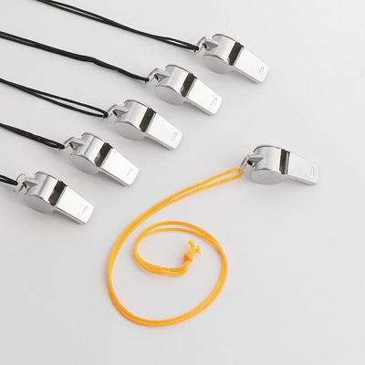 Rope Party Training School Cheerleading Tool Metal Whistle Stainless Steel Whistles Cheerleaders