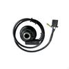 Motorcycle Speed Assembly Black Housing Metal Center Circular Insert