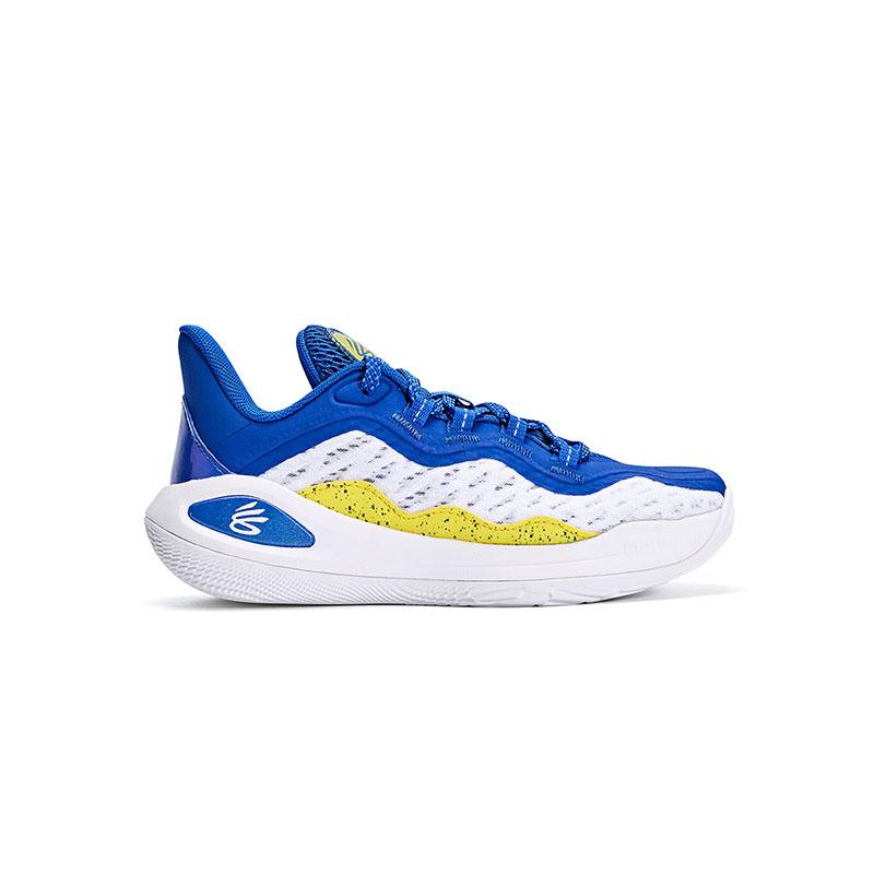 Curry Brand Curry Flow 11 GS Dub Nation Kids Sneakers Blue White Royal 3026619-100