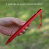 5/10 Stuks 18cm Aluminiumlegering Tentpennen Heavy Duty Reizen Buiten Kampeeraccessoires Tarp Ultralichte Nagels Grondpennen