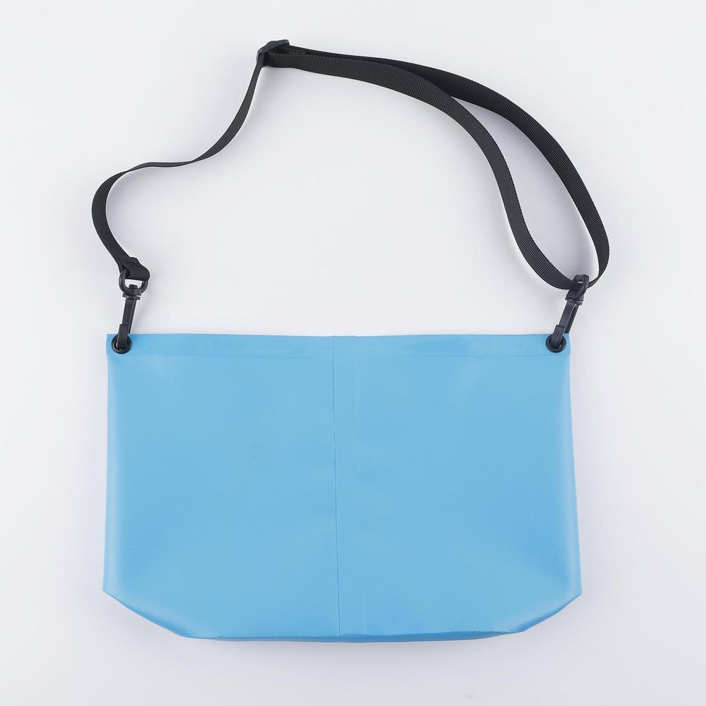 Waterproof Zipper Storage & Swim Bag: Single Shoulder Toiletry & Travel Pack