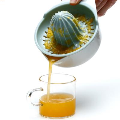 Spremiagrumi Frutta Ecologico Resistente al Calore Blu Spremiagrumi a Pressione Manuale per Cucina