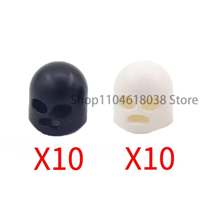 MOC Medieval Soldier Building Blocks King Beard Military Helmet Scarf Goggles Belt Cowboy Hat Duck Cap Mini Toys Bricks Gifts