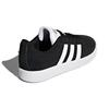 adidas Neo VL Court 2.0 K Low Top Skateboard Shoes Black White Kids' DB1827
