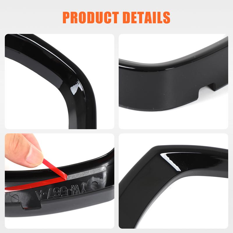 Car Upgrade For Land Rover Discovery 4 5 Range Rover Sport Vogue 2014- LHD Side Rearview Mirror Frame Cover Trim Accessories