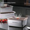 MACAIIROOS 304 Stainless Steel Food Storage Container Set