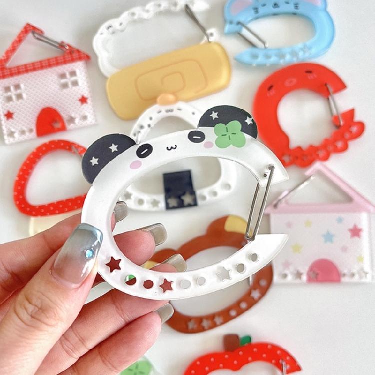 Practical Functional Carabiner Keyring Keychain Clip Backpack Pendant Handbook Decoration Ita Bag Buckle Accessories