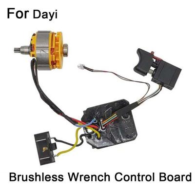 Black Wrench Switch Motor Set 8 Wire Motor Electric Wrench Motherboard Drive Switch Electric Wrench Controller Board for DaYi