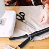 Water Resistant Resin Zip with Rhinestone Diamonds for Sewing Projects