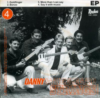 7inch Record DANNY & THE ELECTROSTRINGS - Danny & The Electrostrings 19613304 Rocker 1983 Netherland Rock Used
