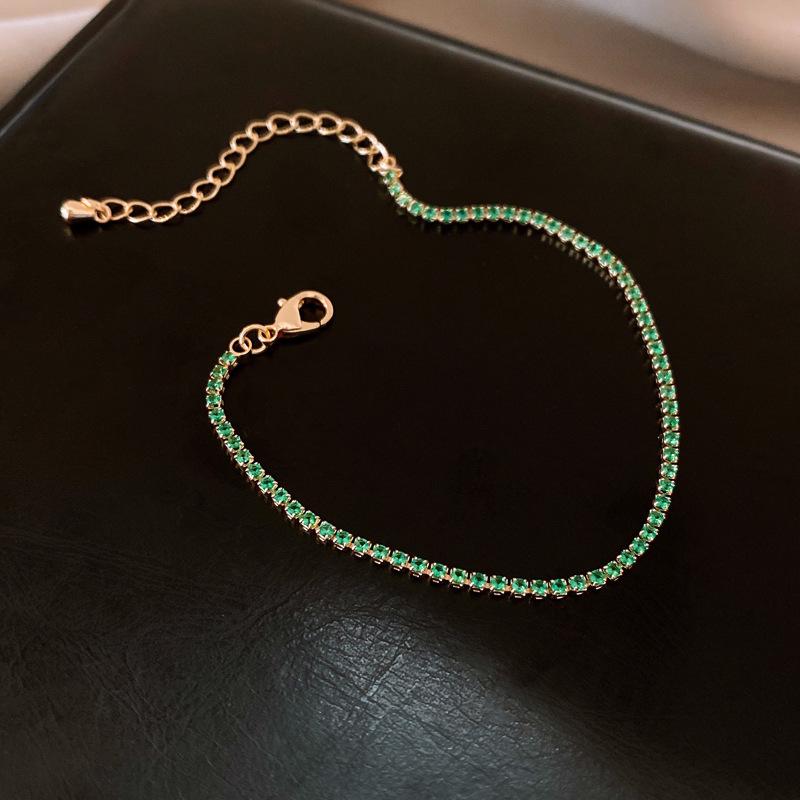 Koreanisches eingelegtes Zirkon-Herz-Armband - High-End Leichter Luxus Modeschmuck