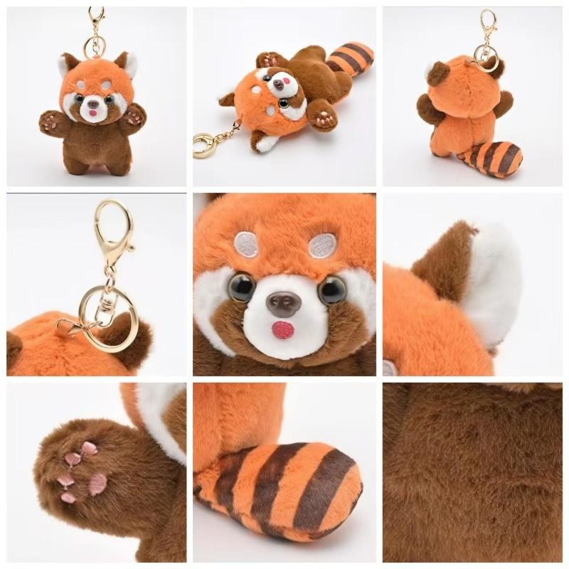 Cute Plush Pendant Cartoon Doll Keychain Bag Hanging Ornament Small Gift