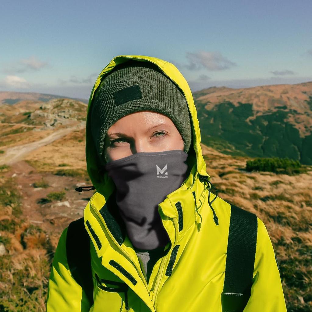 Mission Athletecare Multi-Cool Neck Gaiter, Gaiter, Face , Skin Temperature: -5°F (-15°C), For Sports,