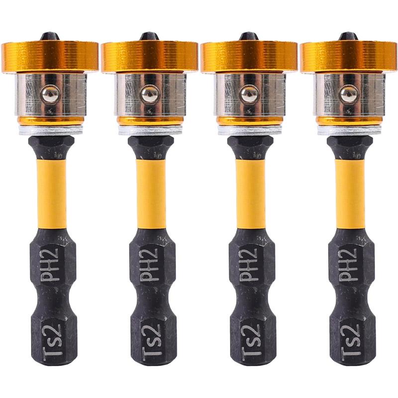 

Chrome Vanadium Steel Positioning Screwdriver Bits Magnetic Gypsum Plasterboard Locating Batch Head Drilling Drywall Screw Bit 1pc жовтий