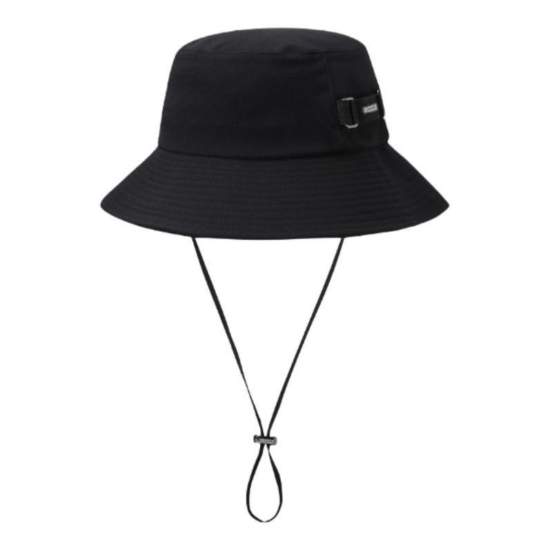 DESCENTE Logo Nylon Outdoor Bucket Hat Black 75 25 100 100 DR32MFCP93
